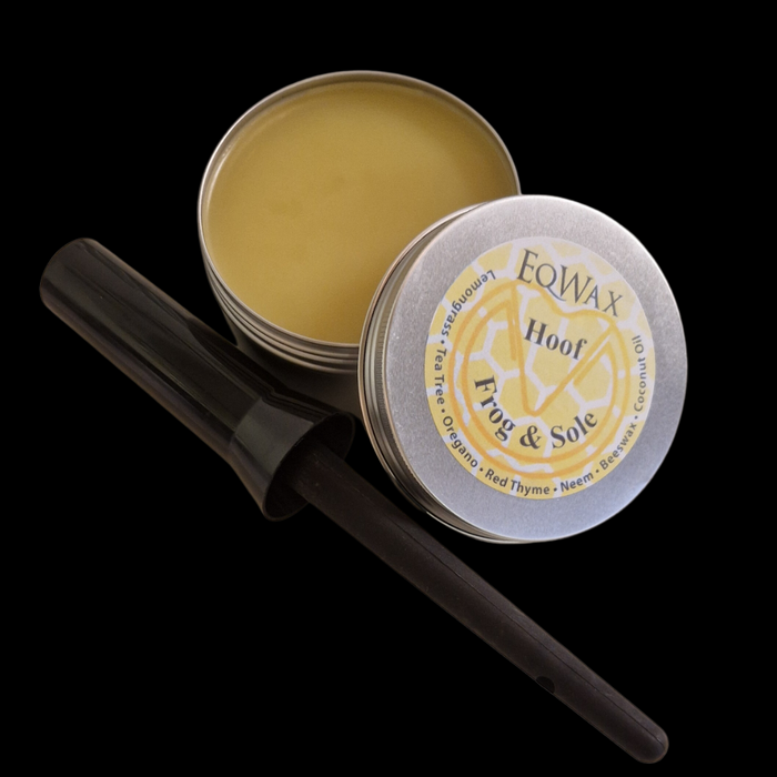 EqWax Hoof, Frog &amp; Sole Balm - Protects and cares for the hoof - 250ml - 100% natural - Plastic-free