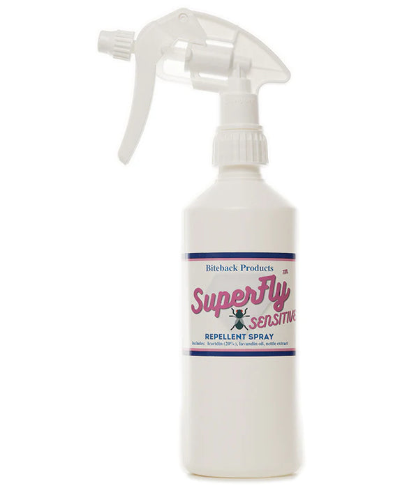 Biteback SuperFly Sensitive Repellent Spray - Insectwerende Spray - 500 ml