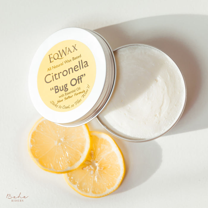 EqWax Citronella "Bug Off" - Anti Vlieg & Insecten wax - 250ml - 100% natuurlijk - Plasticvrij