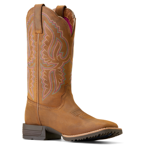 Ariat Hybrid Ranchwork Western Boot - Riding boots - Women - Shock absorbing technology