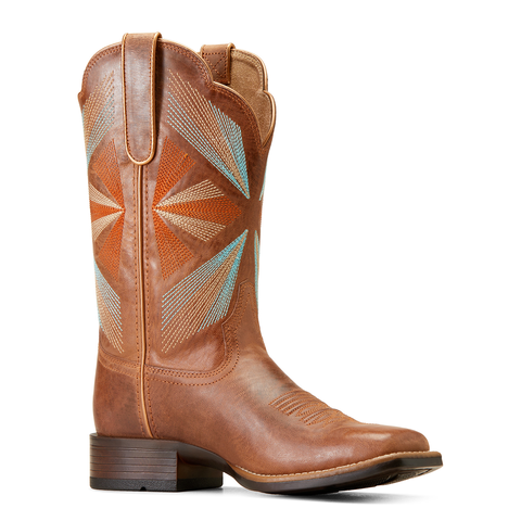 Ariat Oak Grove Western Boot - Rijlaarzen - Dames - Maple Glaze - Lightweight