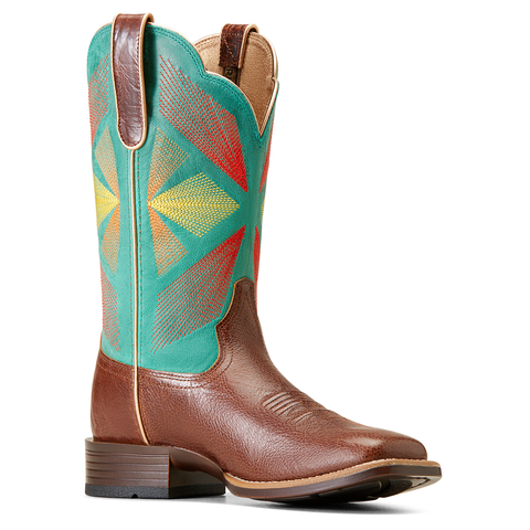 Ariat Oak Grove Western Boot - Riding boots - Women - Gingersnap/Jaded - Lightweight