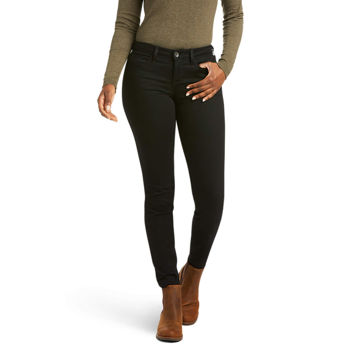 Ariat Forever Skinny Jeans - Reithose - Hohe Taille - Hochwertiges Material - Klassisches Schwarz