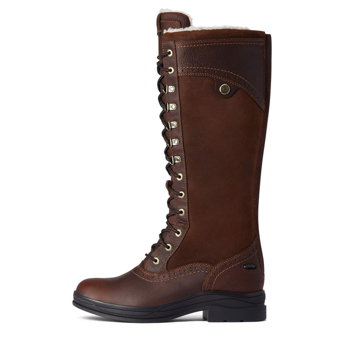 Ariat Wythburn Tall H2O Waterproof - Riding Boots - Outdoor Boots - Zipper Closure - Dark Brown