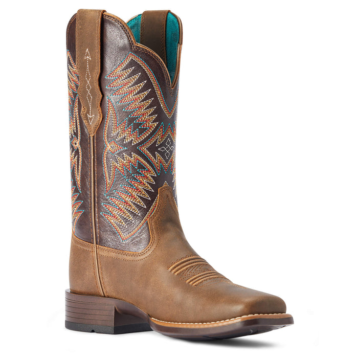Ariat Odessa StretchFit - Riding Boots - Almond Roca / Burnished Pewter - Lightweight - Flexible Sole