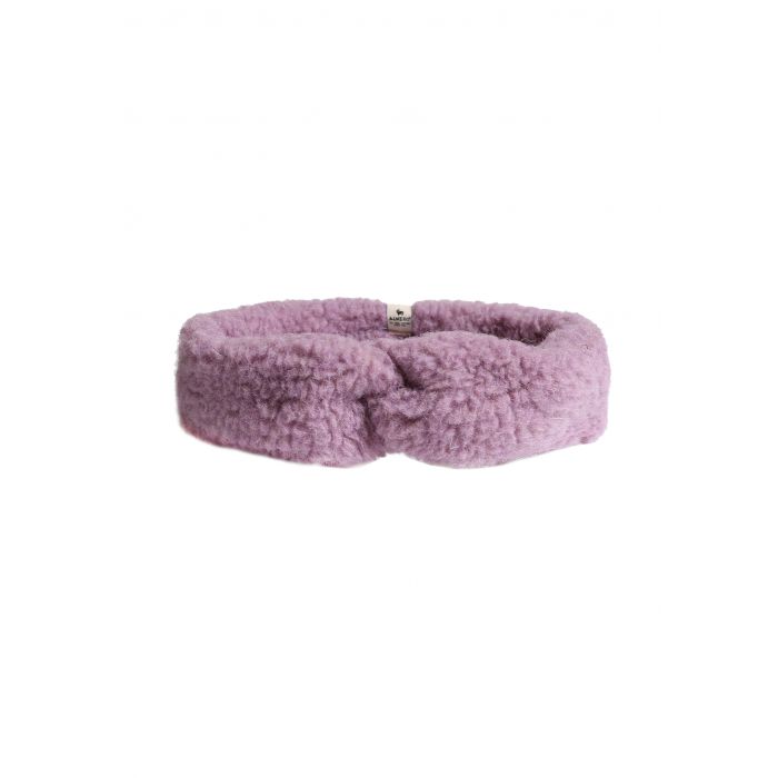 Alwero Stirnband – 100 % Wolle – Flieder 