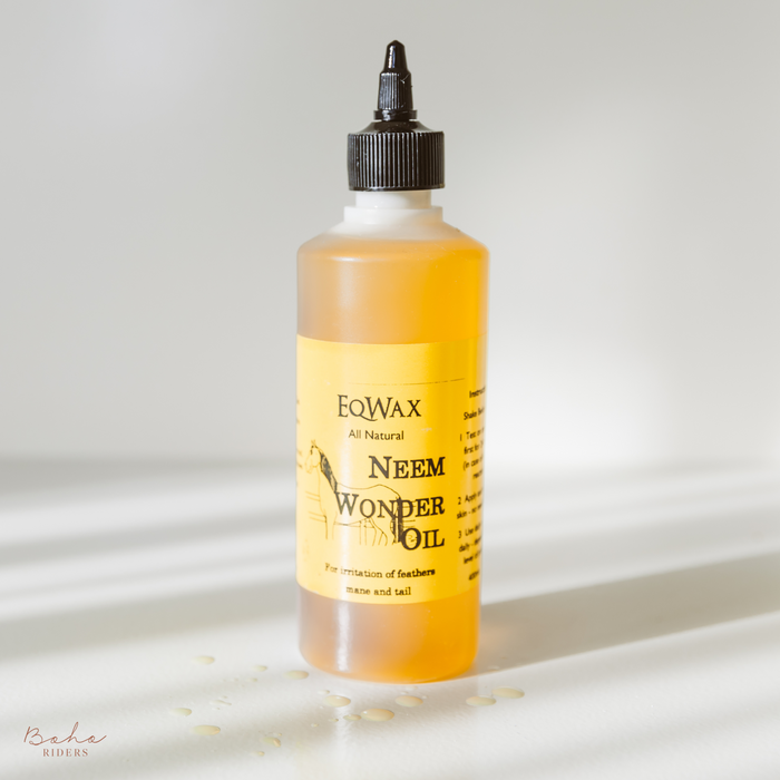 EqWax Neem „Wonder Oil“ – Kann gegen Juckreiz eingesetzt werden – Bildet eine Barriere gegen Juckreiz – 400 ml – 100 % natürlich