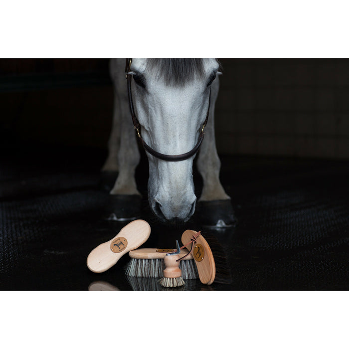Zhiviq Shaped Horse Hair - Pferdebürste - Finishing Bürste - Für empfindliche Körperpartien geeignet