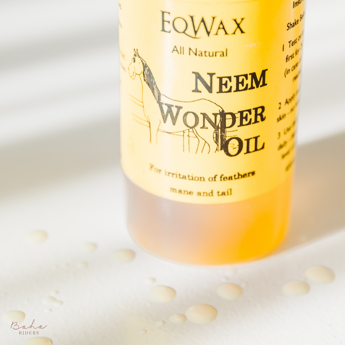 EqWax Neem „Wonder Oil“ – Kann gegen Juckreiz eingesetzt werden – Bildet eine Barriere gegen Juckreiz – 400 ml – 100 % natürlich
