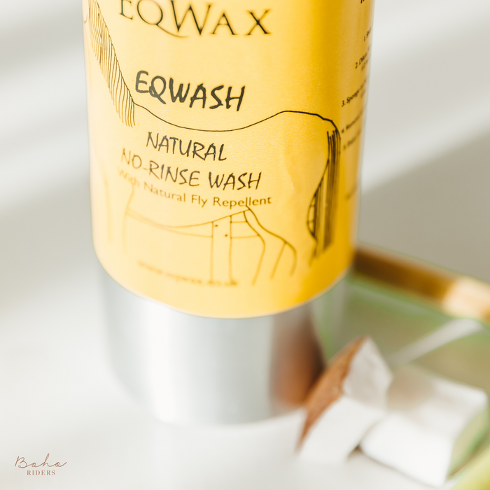 EqWax Natural No Rinse - Wassen zonder afspoelen - After-Work Wash - Insectwerend - 500 ml - 100% natuurlijk