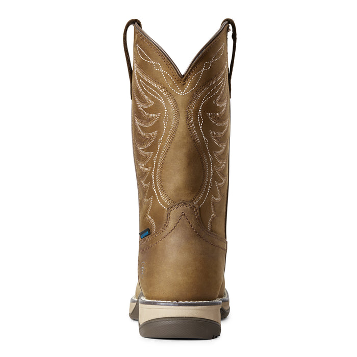 Ariat Anthem Waterproof Western Boot - Riding Boots - Distressed Brown - Waterproof 