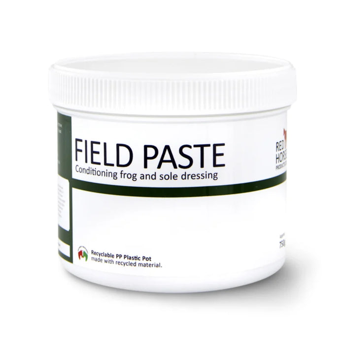 Red Horse Field Paste - Hoof Care - 500ML - Antibacterial Paste for Pasture/Paddock Horses - 100% Natural