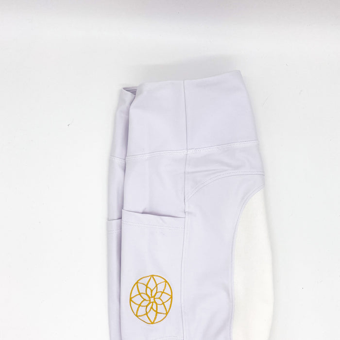 The Bohemian Horse - Riding Leggings - White Show Yogings 2.0 - white - Competition Pants