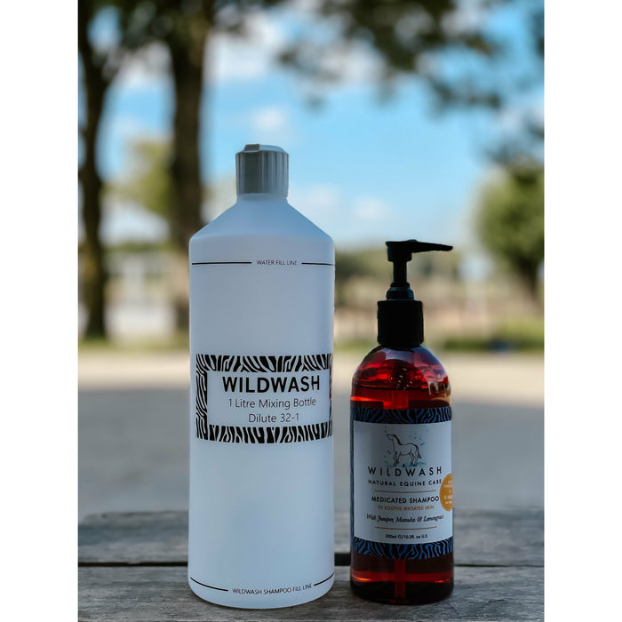WildWash Mischflasche - 1 Liter - Passend für unsere konzentrierten WildWash Produkte