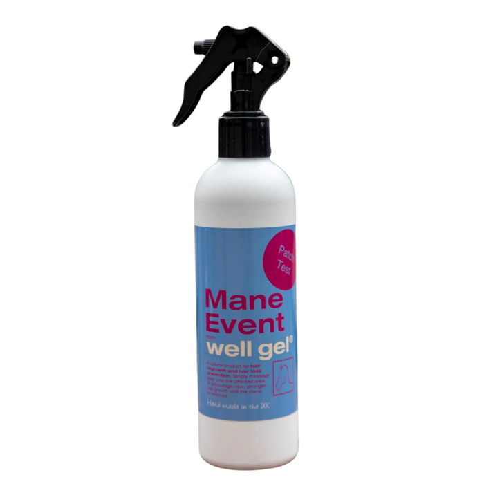 Well Gel Mane Event - 225ML - Stimulates hair growth - prevents hair loss - 100% natural