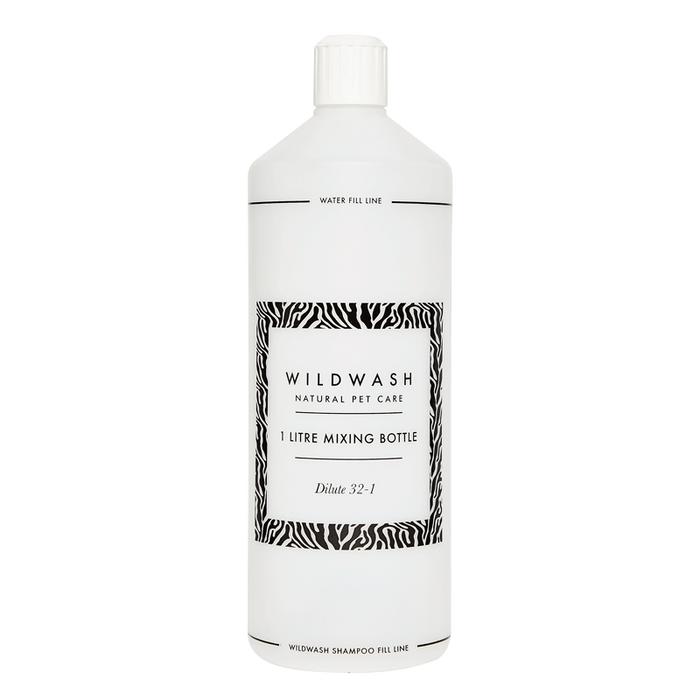 WildWash Mixing Bottle - 1 liter - Suitable for our concentrated WildWash products