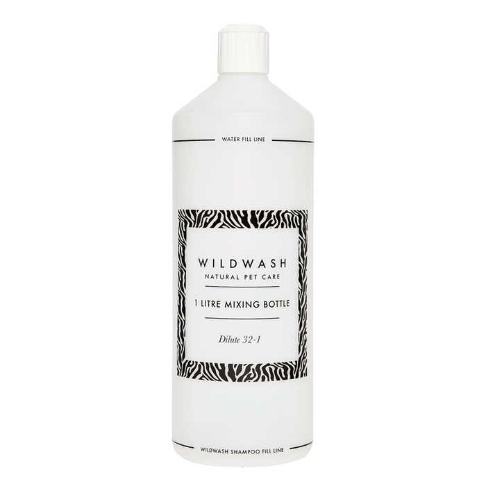 WildWash Mischflasche - 1 Liter - Passend für unsere konzentrierten WildWash Produkte