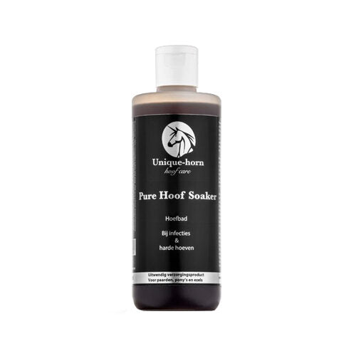 Unique-Horn Pure Hoof Soaker - Hufpflege - 250ml - Hufbadkonzentrat - Wirksam gegen Infektionen und harte Hufe 