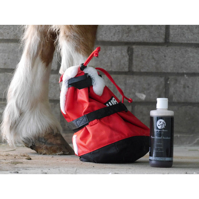 Unique-Horn Pure Hoof Soaker - Hoof Care - 250ML - Hoof Bath Concentrate - Effective against infections and hard hooves 